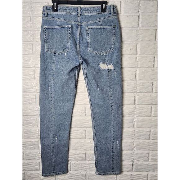 ASOS jeans Men's size W32 L32 Distressed denim Tapered Leg - Picture 2 of 4